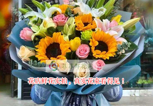 通化梅河口市花店鲜花实拍,通化梅河口市真实花束看得见!